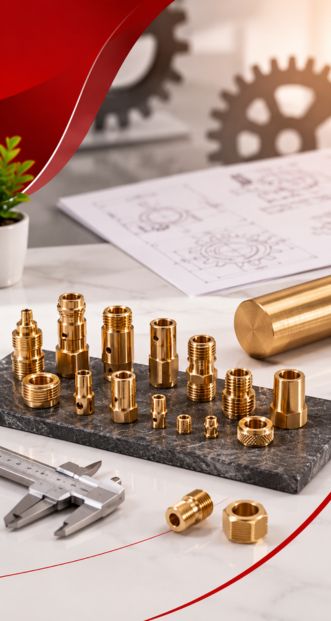 Leading Brass Component Manufacturer in Jamnagar - Shubh Metal
