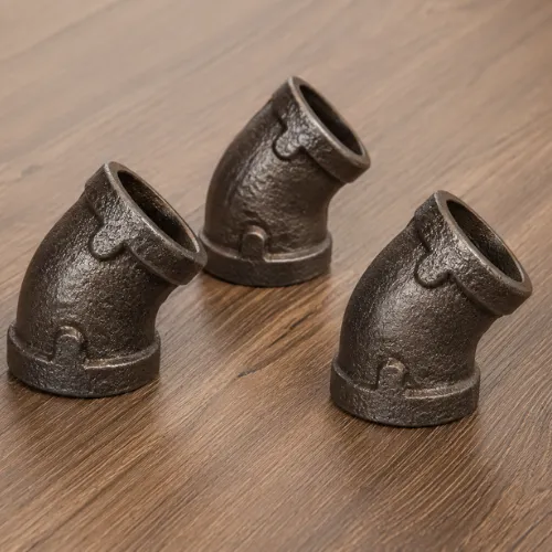 45&deg; Female Pipe Elbow Cast