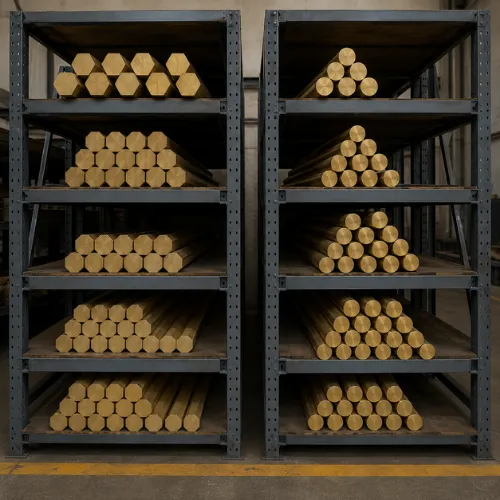 Brass Solid Rods - Top Brass Manufacturer Jamnagar